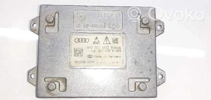 Audi A6 C7 Xenon-valojen ohjainlaite/moduuli 4H0907472B