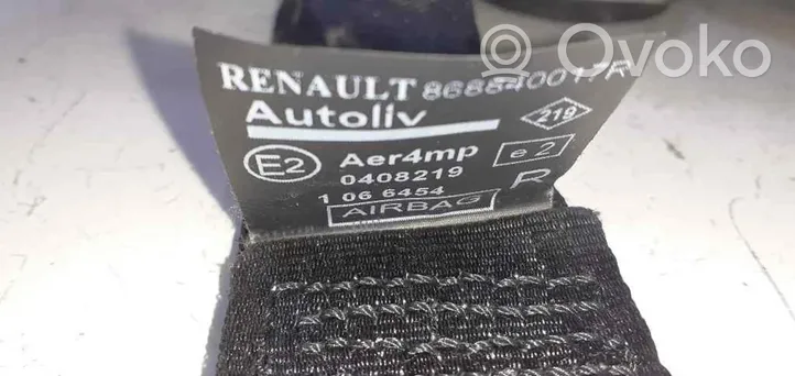Renault Fluence Poduszki powietrzne Airbag / Komplet 