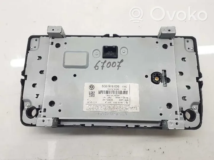 Volkswagen Passat Alltrack Panel / Radioodtwarzacz CD/DVD/GPS 5G0919606