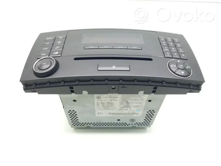 Mercedes-Benz R W251 Moduł / Sterownik dziku audio HiFi A2518207889