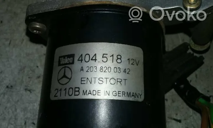 Mercedes-Benz CLK AMG A208 C208 Silniczek wycieraczek szyby przedniej / czołowej A2038200342