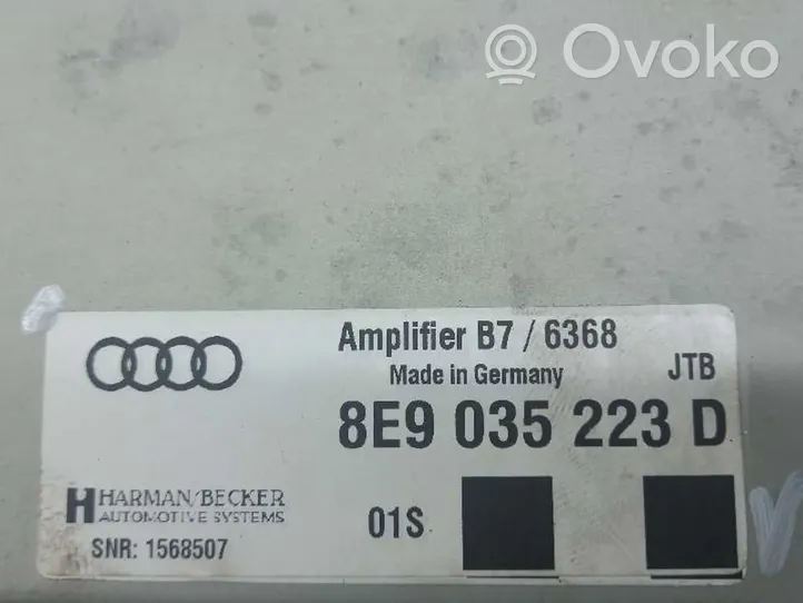 Audi A4 Allroad Unidad de control de sonido audio HiFi 8E9035223D