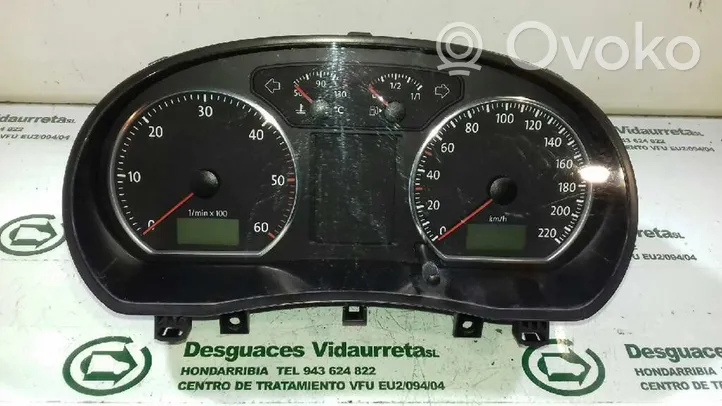 Volkswagen Polo IV 9N3 Tachimetro (quadro strumenti) 6Q0920825G