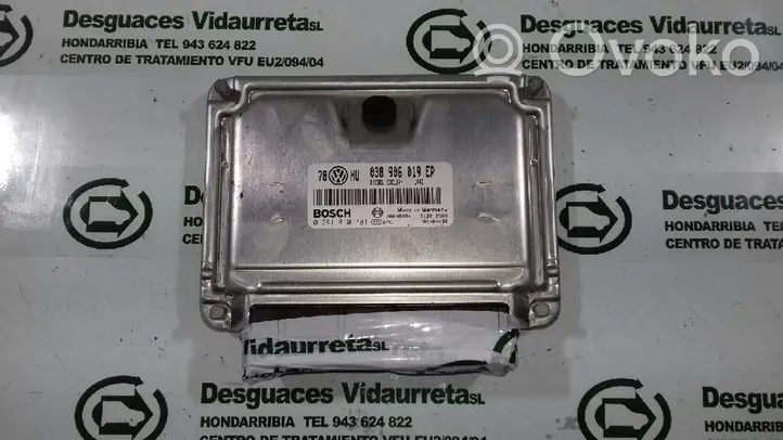 Volkswagen Passat Alltrack Unité de commande, module ECU de moteur 038906019EP