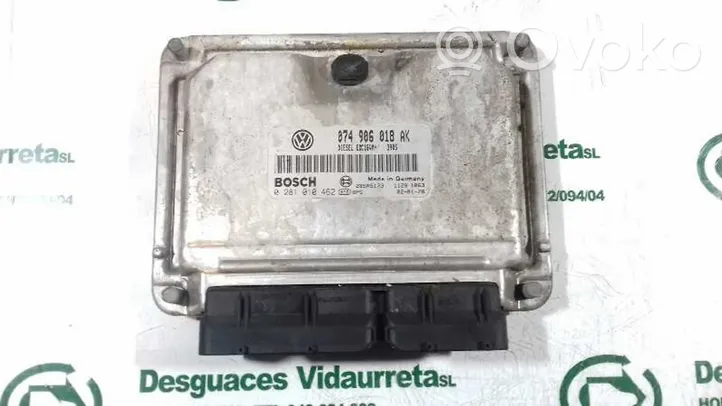 Volkswagen Transporter - Caravelle T4 Komputer / Sterownik ECU silnika 074906018AK