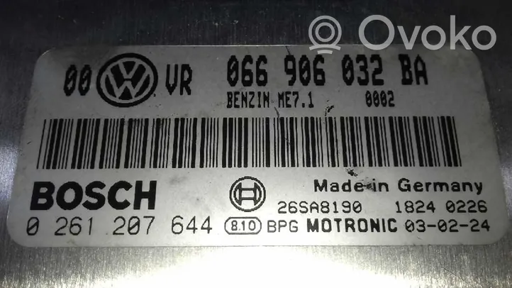 Volkswagen Passat Alltrack Moottorin ohjainlaite/moduuli (käytetyt) 066906032BA