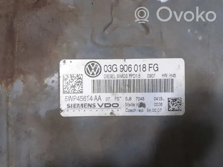 Volkswagen Passat Alltrack Centralina/modulo motore ECU 03G906018FG