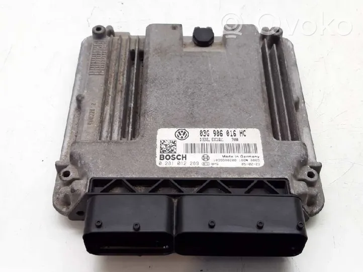 Seat Toledo III (5P) Unité de commande, module ECU de moteur 03G906016HC