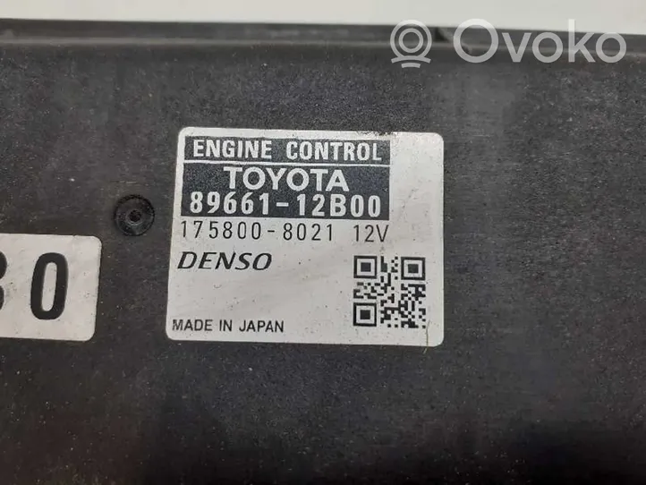 Toyota Auris 150 Moottorin ohjainlaite/moduuli (käytetyt) 8966112B00