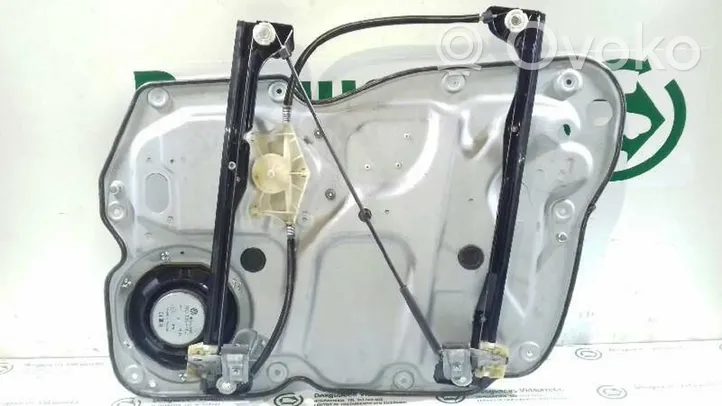 Volkswagen Caddy Manualny podnośnik szyby drzwi przednich 