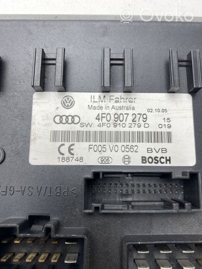 Audi A6 S6 C6 4F Moduł / Sterownik komfortu 4F0907279