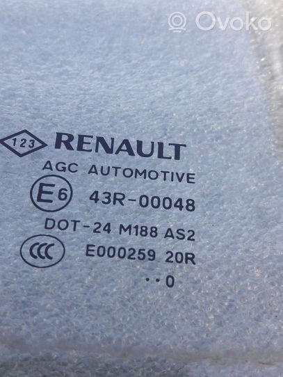 Renault Scenic III -  Grand scenic III Takaoven ikkunalasi 43R00048