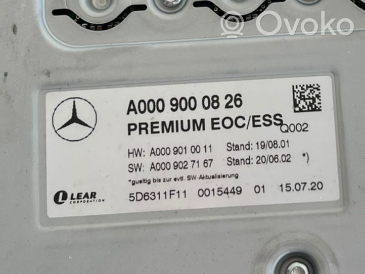 Mercedes-Benz E W213 Maitinimo valdymo blokas A0009000826