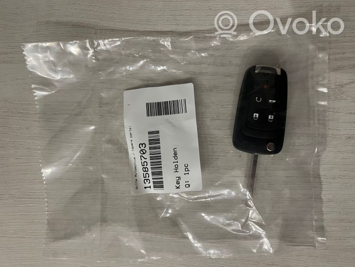 Opel Insignia B Chiave/comando di accensione 13585703