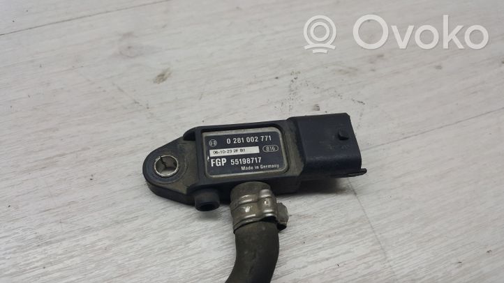 Alfa Romeo 159 Sensore di pressione dei gas di scarico 0281002771