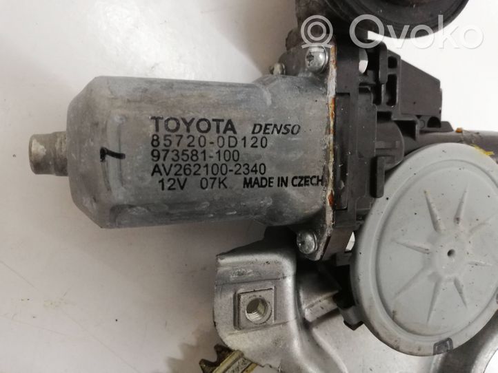 Toyota Auris 150 Priekinio el. Lango pakėlimo mechanizmo komplektas 857200d120