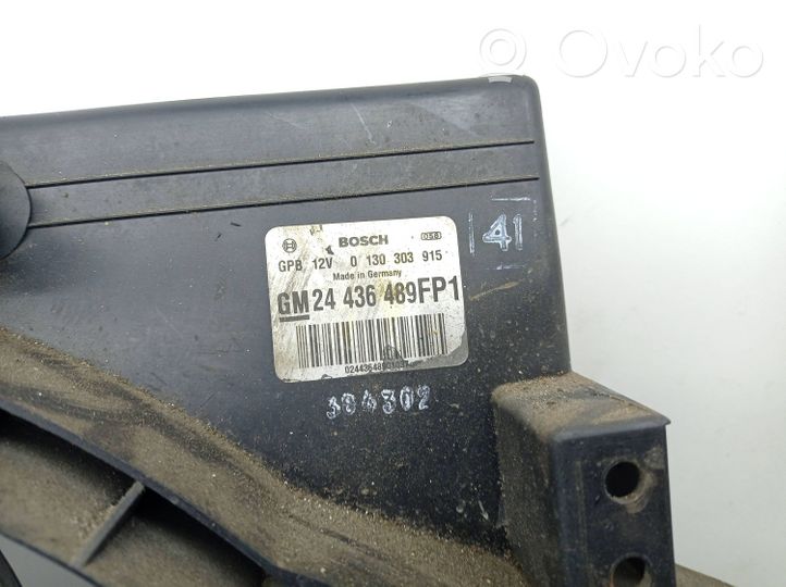 Opel Omega B2 Elektryczny wentylator chłodnicy 24436489