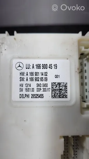 Mercedes-Benz GLE (W166 - C292) Muut ohjainlaitteet/moduulit A1669004519