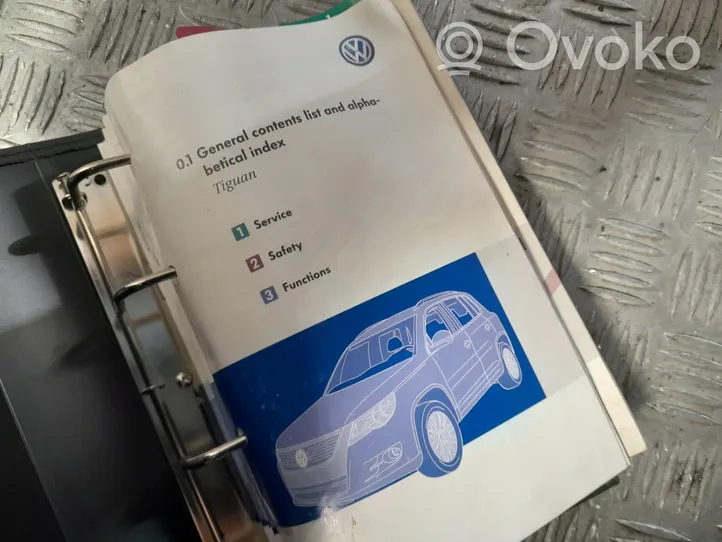 Volkswagen Tiguan Carnet d'entretien d'une voiture 