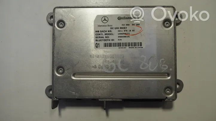 Mercedes-Benz GL X164 Moduł / Sterownik Bluetooth A2118701885