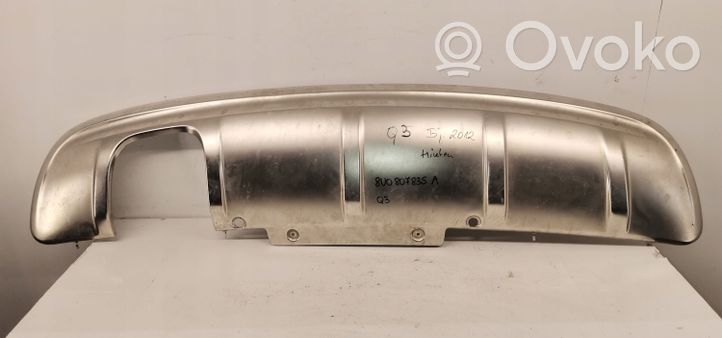 Audi Q3 8U Rivestimento della parte inferiore del paraurti posteriore 8U0807835A