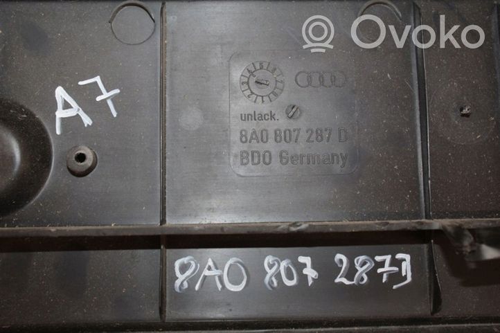 Audi 80 90 S2 B4 Ramka przedniej tablicy rejestracyjnej 8A0807287D