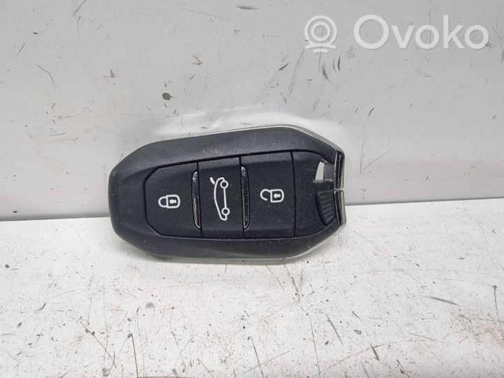 Citroen C4 Grand Picasso Klucz / Karta zapłonu 96742552ZD