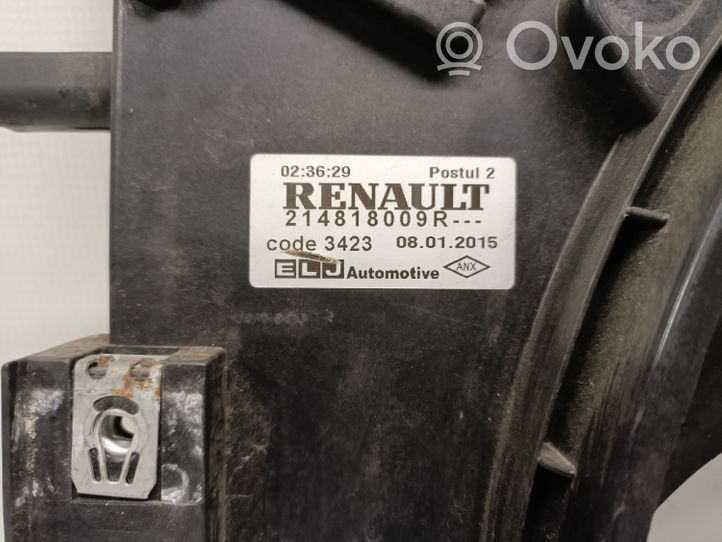 Renault Clio IV Osłona wentylatora chłodnicy 214818009