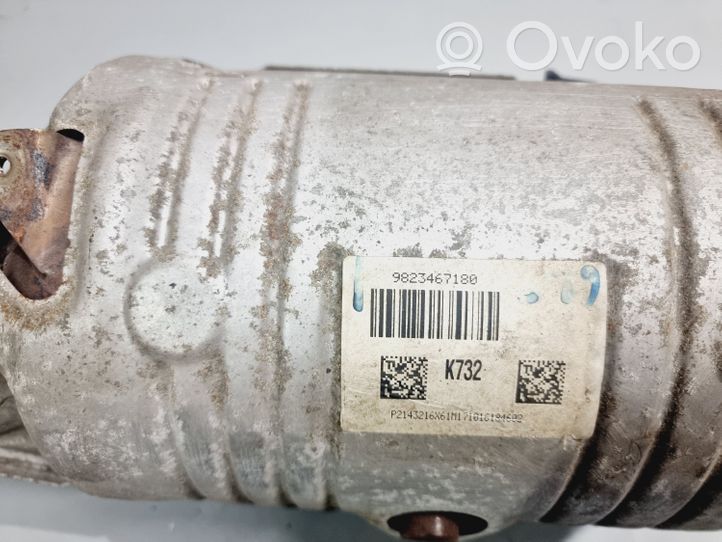 Peugeot 3008 II Filtro antiparticolato catalizzatore/FAP/DPF 9823467180