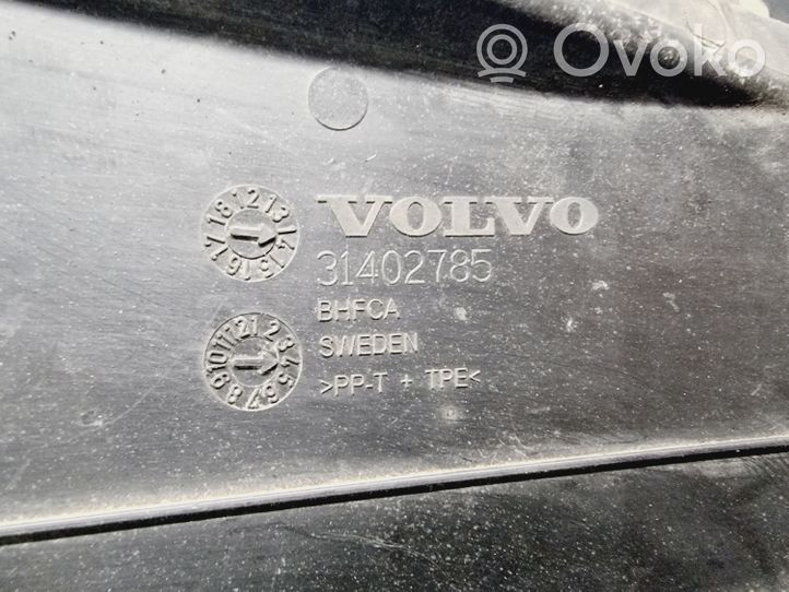 Volvo XC60 Déflecteur d'air de radiateur de refroidissement 31402785