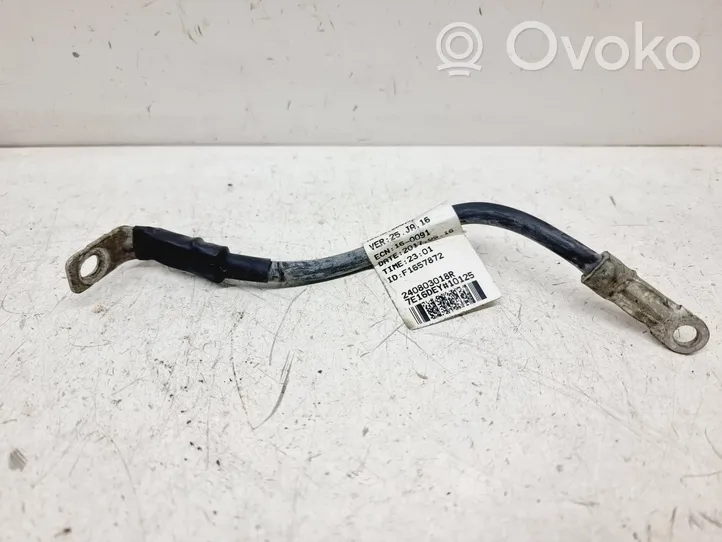 Renault Koleos II Câble négatif masse batterie 240803018R