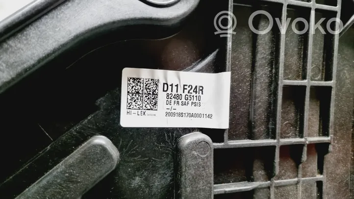KIA Niro Etuikkunan nostomekanismi ilman moottoria 82480G5110