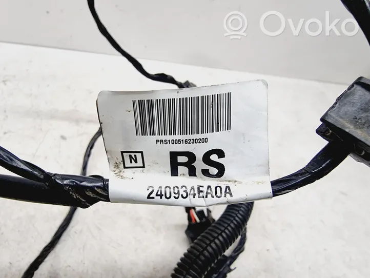 Nissan Qashqai Cablaggio del sensore di parcheggio (PDC) 240934EA0A