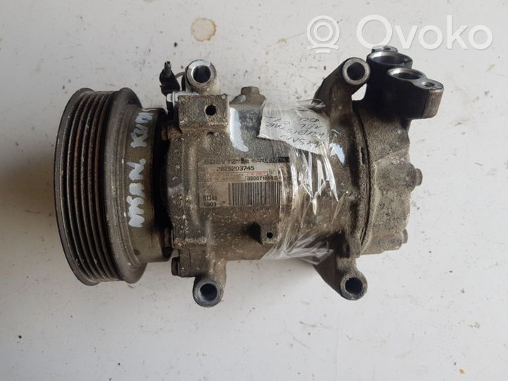 Nissan Kubistar Compressore aria condizionata (A/C) (pompa) SD6V12