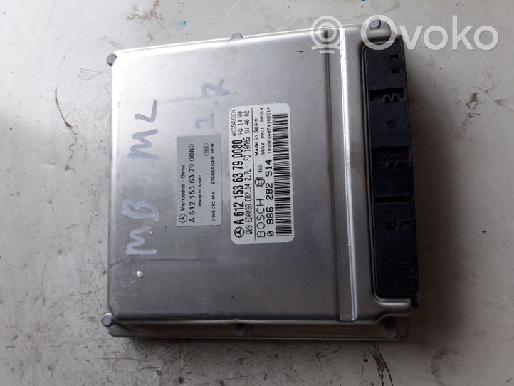 Mercedes-Benz ML W163 Komputer / Sterownik ECU silnika 986282914