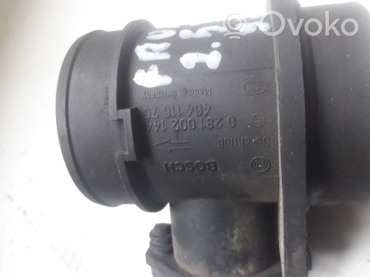 Opel Frontera A Mass air flow meter 0281002144