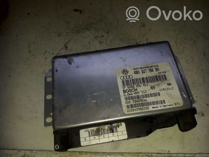 Audi A6 Allroad C5 Module de contrôle de boîte de vitesses ECU 4B0927156BH