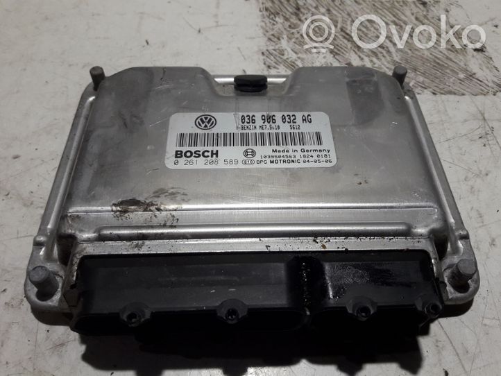 Volkswagen Golf V Sterownik / Moduł ECU 036906032AG