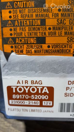 Toyota Yaris Module de contrôle airbag 8917052090