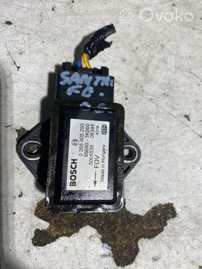 Hyundai Santa Fe ESP acceleration yaw rate sensor 0265005293