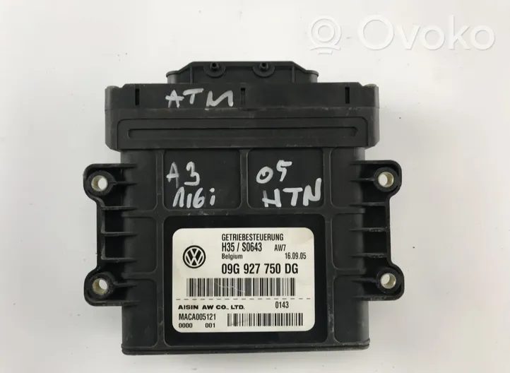 Audi A3 S3 8P Module de contrôle de boîte de vitesses ECU 09G927750DG