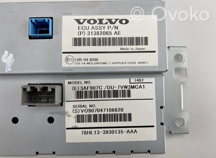 Volvo S60 Monitor/display/piccolo schermo 31382065AE