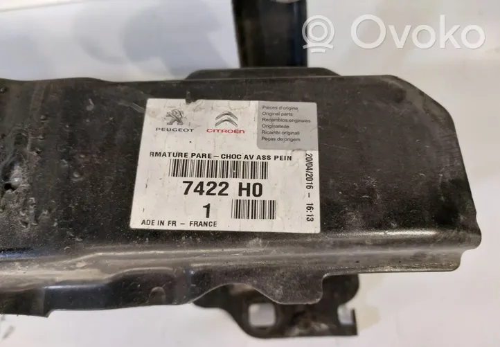 Citroen C3 Traversa di supporto paraurti anteriore 7422HO