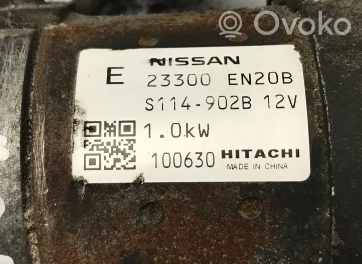 Nissan Juke I F15 Rozrusznik 23300EN20B