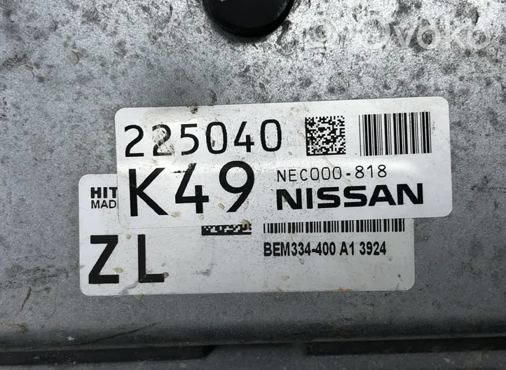 Nissan Note (E12) Sterownik / Moduł ECU NEC000818