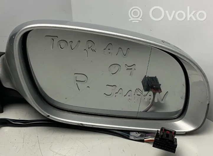Volkswagen Touran I Elektryczne lusterko boczne drzwi przednich 1T0857934