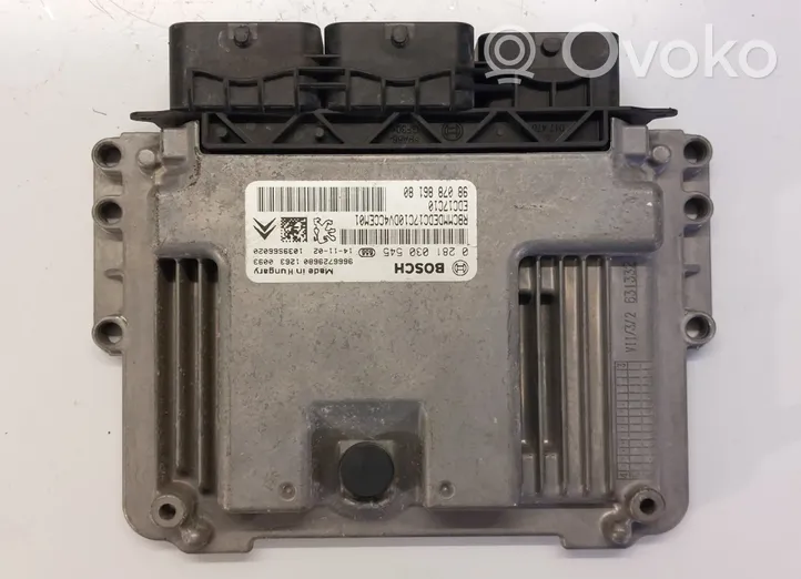 Peugeot 208 Calculateur moteur ECU 0281030545