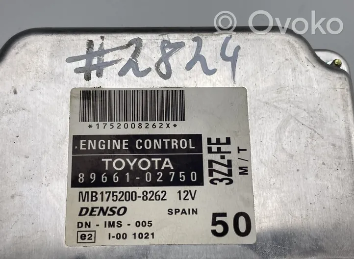 Toyota Corolla E120 E130 Calculateur moteur ECU 8966102750