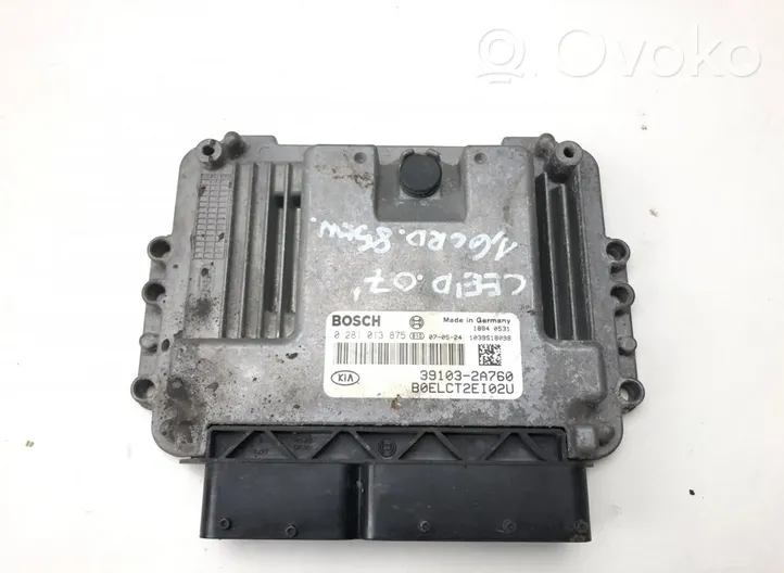 KIA Ceed Calculateur moteur ECU 39103-2A760