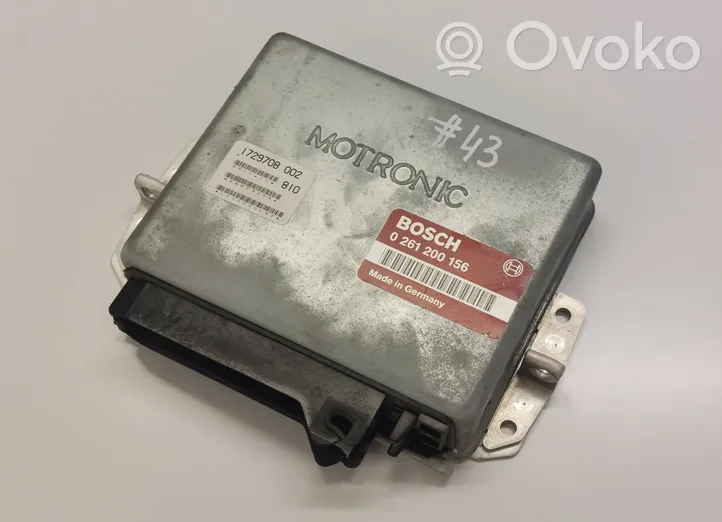 BMW 7 E23 Calculateur moteur ECU 0261200156